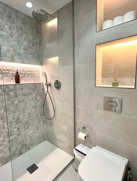 Modern bathroom renovation