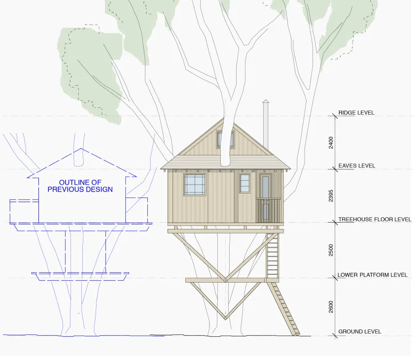 Treehouse, Sussex detail 3